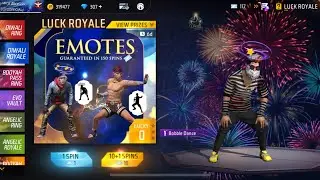 FREE FIRE DIWALI ROYALE EVENT SPIN #freefire #youtube #youtubevideo
