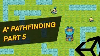 A* Pathfinding in Unity #5 - Get End Node Dynamicaly
