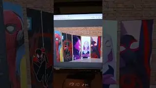 CSS 3D Poster on ROOM with Reflection 