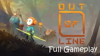 Out of Line - Full Gameplay & Ending | hand-drawn adventure game