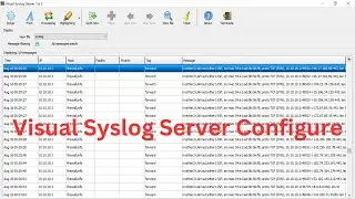 How to Configure Log Server Through Visual Syslog Software.