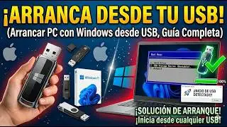 Arrancar desde un USB en una PC con Windows