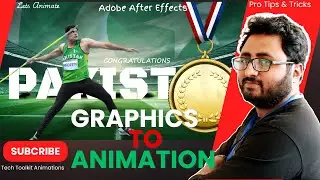How to Create Graphics to Animation in Adobe After Effects | Beginner's Master Guide (Urdu/Hindi)