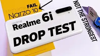 Realme Narzo 10 (realme 6i) DROP TEST Durability - Too Much Cost Cutting! A Step Backwards?