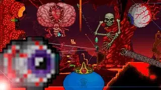 TERRARIA - THE EYE OF CTHULHU YOYO vs. 100 OF EVERY PRE-HARDMODE BOSS