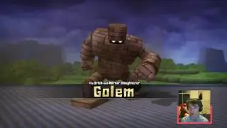 Draqon Quest Builders: Golem Boss Fight