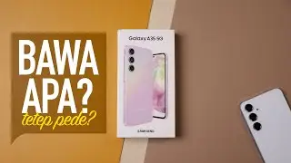 MAKIN CAKEP! Unboxing SAMSUNG Galaxy A35 Lilac RESMI SEIN!