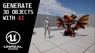 Create any 3D Object with AI in few minutes - Unreal Engine 5