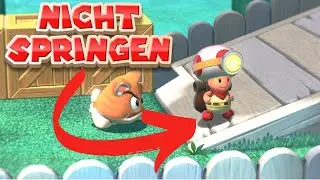 Kann ich 3D World als Captain Toad durchspielen?!(Ich kann nicht springen)