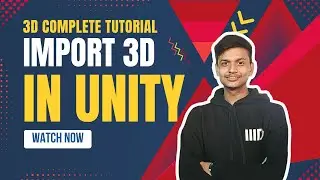 How to import 3D file in unity | GLB file in unity | Visualize 3D models in unity