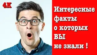 Интересные факты о которых вы не знали