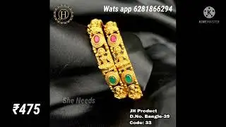 Latest design Bangles collection with free shipping😍#imitationjewelery #bangles #sheneeds #jewellery