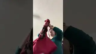 Putting way clothes in a Saturday