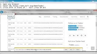 Downloading kali linux iso media | Hindi