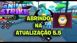 ABRINDO VÁRIOS RELÓGIOS NO ! ANIME STRIKE TENTANDO A SORTE - roblox