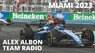 Alex Albon Miami GP 2023 - Full Length Team Radio