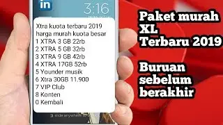 Cara membeli paket murah kartu xl terbaru 2019 work