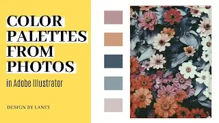 Color Palettes from Photos in Adobe Illustrator