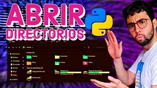 🔰Python en 1 minuto: Abrir un DIRECTORIO en PYTHON y LISTAR Archivos