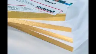 How to make an edge-gilding with Schmedt. The World of Bookbinding.