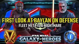 First Look At Baylan On Defense! CG Really Screwed Up Ships - Kyber 1 Grand Arena | SWGOH