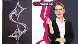 Easy geometric string art for beginners