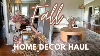 FALL HOME DECOR HAUL | Let’s Go Through Our Fall Decor | Planning For Autumn