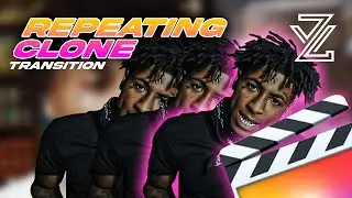 Repeating Clone Transition Tutorial (NO PLUGINS) | Final Cut Pro X