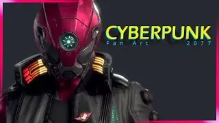 🔴 Night City Dreamer - Cyberpunk 2077 Fan Art