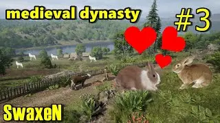 AŞIK TAVŞANLAR VE KURT SALDIRILARI!! -Medieval Dynasty Bölüm 3