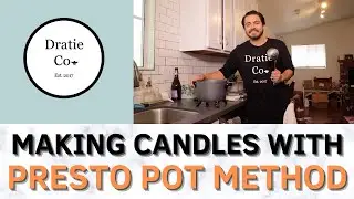 Making Candles with Presto Pot | How to Make Candles with Presto Pot | Press Pot Candles