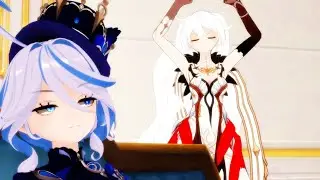 Don't you think I didn't see that. Asmoday - Genshin Impact Animation