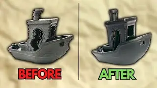 These are the steps how I smooth my 3D Prints? Try them!