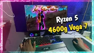 Ryzen 5 4600g gaming test free fire 🔥🔥 || Ryzen 5 4600g Free Fire 🔥