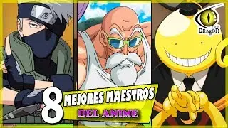 TOP 8 MEJORES MAESTROS DEL ANIME