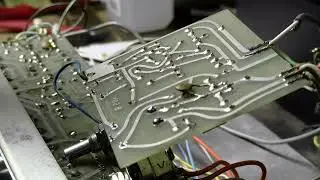 Solder Gain and Attack Pots PCB Fuzz Board ACC 260 The Doors Amp Solid State Amp