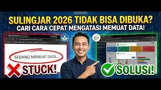 Solusi cepat  mengatasi SULINGJAR 2026 tidak bisa di buka