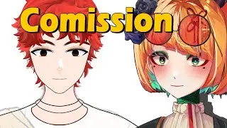 【Drawing Stream】Working on Our Comission Again