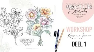 SKETCH Stencils: zo teken je een boeket