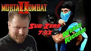 WORLD RECORD MORTAL KOMBAT II SPEEDRUN! The Crazy freeze glitch! [INSANE]