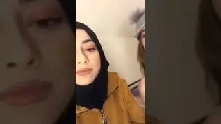 Hijab-wearing Lesbian Girls Kissing | Bigo 