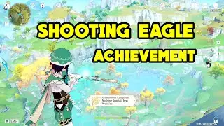 Genshin Impact Achievement, Nothing Special, Just Practicing  Shooting Eagle or Hawk