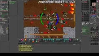 Tibia Faluna Deathztroker lvl 328 went down
