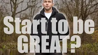 You don't have to be GREAT to start but...........!