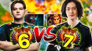 Can Watson beat Yatoro? Rank 6 vs Rank 7 Dota 2 Ranked High Immortal