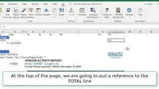 Create a Summary page to a multi-worksheet report using Excel's INDIRECT. (Part 2)