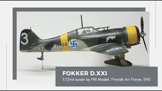 PM Model Fokker D.XXI 1:72 Scale - The Worst Kit I Built So Far.