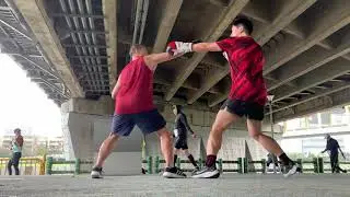 Boxing Sparring 01: Jack vs PSK