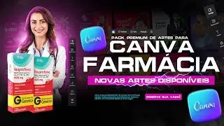 ⚠️PACK CANVA - FARMÁCIA