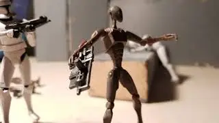 Clone wars Stop motion: Kamino Assault